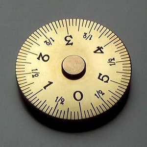 Twist & Measure! Every day carry coin That Spins