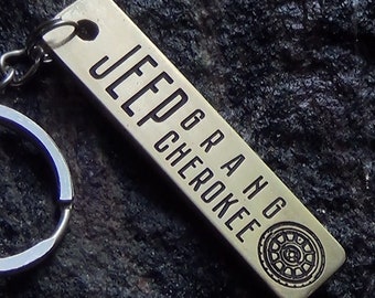 Personalized car tag, engraved keychain for car, car keychain name, personalized gifts for men and women