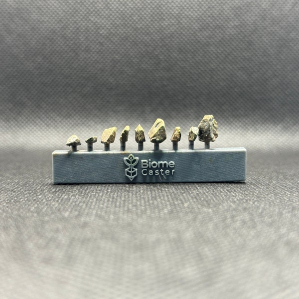 Elevate Your Miniatures - Sand-Swept River Rocks - Ideal For Model Basing And Terrain - Large 3: