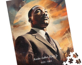 Martin Luther King Jigsaw Puzzle – Black History Gift