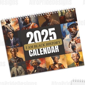 Black History Month Calendar 2025 