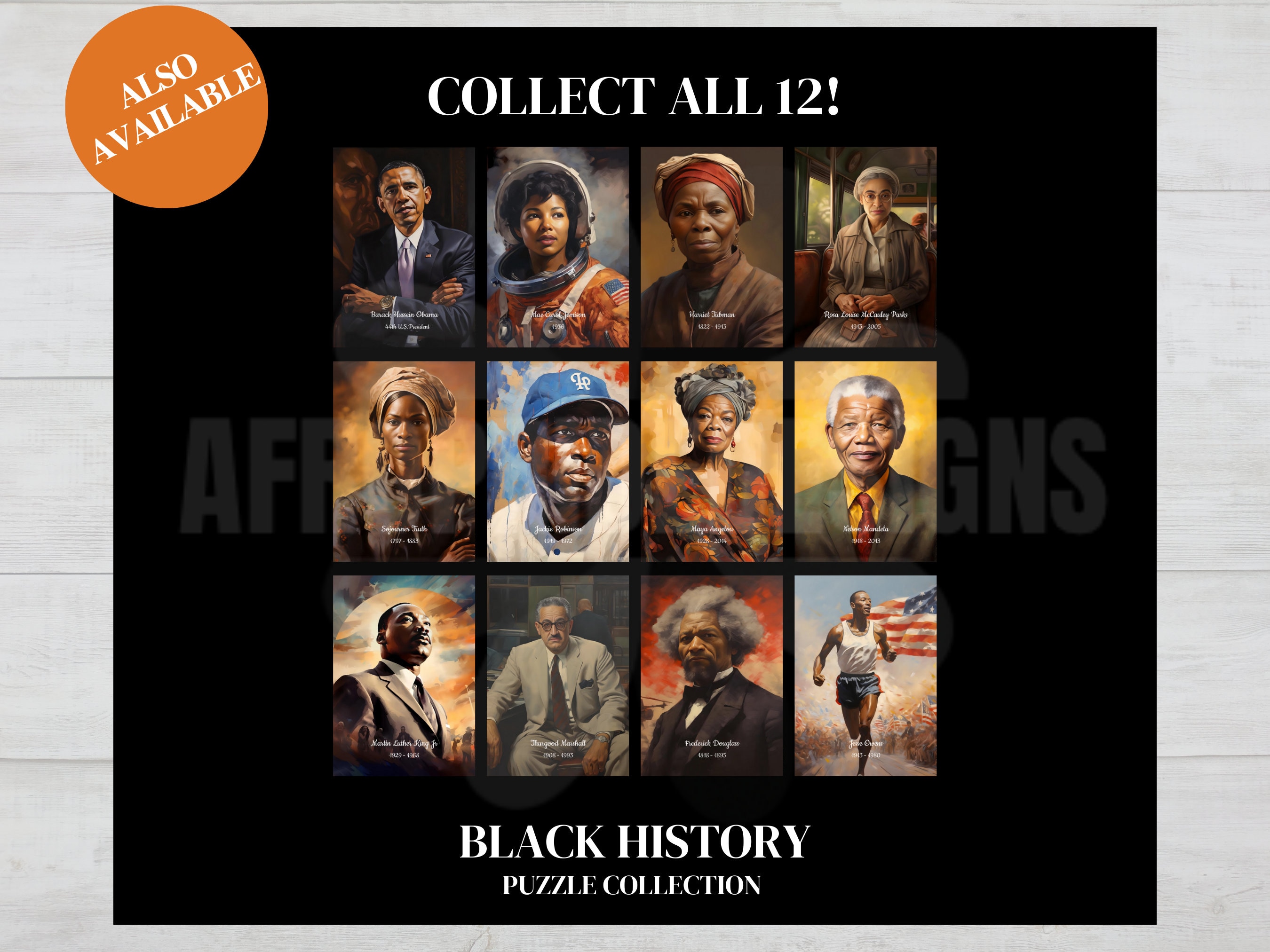 Sojourner Truth Black History Jigsaw Puzzle 100/250/500 Piece Puzzles