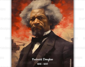 Frederick Douglass Jigsaw Puzzle: African American Art Gift