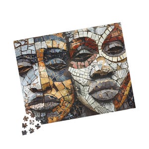 African art, Black art, Picture Puzzle, 1000 piece puzzle, 500 piece puzzles, Black Owned Shops, Puzzles for adults, Home decor, Gift for her, Gift for him, African American, Wall art, Black history,