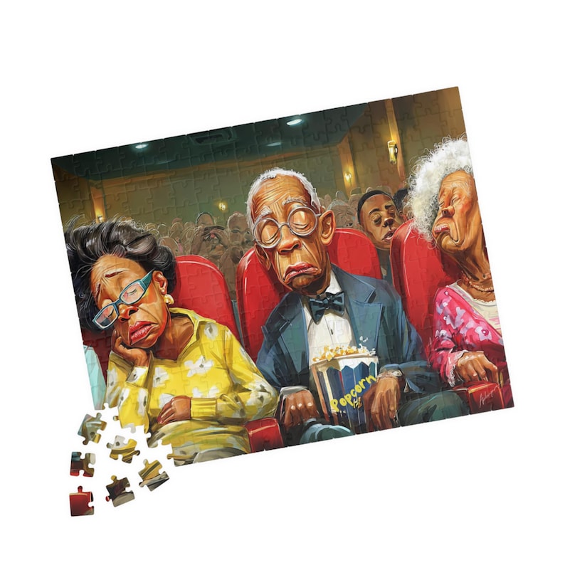 1000 piece puzzle, Black Owned Shops, Puzzles for adults, African American Art, Black Art Puzzles, Retirement Gift, Funny Gag Gift, Unique gift, For Grandma Grandpa, Wall Art, Christmas Kwanzaa, Birthday Anniversary, Gift for Her him