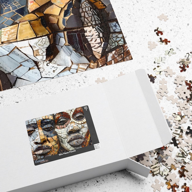 African art, Black art, Picture Puzzle, 1000 piece puzzle, 500 piece puzzles, Black Owned Shops, Puzzles for adults, Home decor, Gift for her, Gift for him, African American, Wall art, Black history,