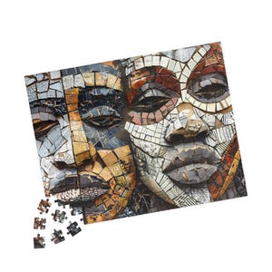 African art, Black art, Picture Puzzle, 1000 piece puzzle, 500 piece puzzles, Black Owned Shops, Puzzles for adults, Home decor, Gift for her, Gift for him, African American, Wall art, Black history,