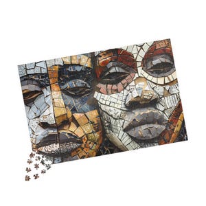 African art, Black art, Picture Puzzle, 1000 piece puzzle, 500 piece puzzles, Black Owned Shops, Puzzles for adults, Home decor, Gift for her, Gift for him, African American, Wall art, Black history,