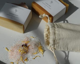 Artisan Goat Milk Soap Gift Box: Natural Self Care Set
