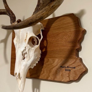 State Plaque Customized - European Mount - Pick Your State