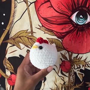 Crochet Chicken Plushies| Crochet Farm Animals| Chicken Stuffed Animals