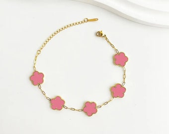 Roségold Blumen Armband Damen - Österreichische K Produktbild-Vorschau 9