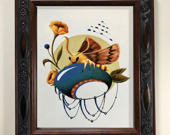 Moth Art Print