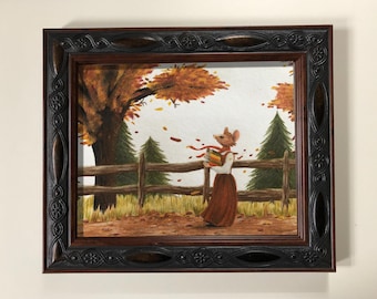 Fall Mouse Print