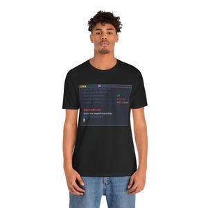 Dracula Theme Developer Dad T-Shirt - RuntimeError Funny Programmer Humor image 4