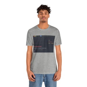 Camiseta "One Dark Pro Developer Dad" - Humor divertido de programadores con el tema "RuntimeError" imagen 6
