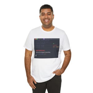 Dracula Theme Developer Dad T-Shirt - RuntimeError Funny Programmer Humor image 13
