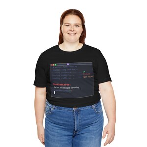 Dracula Theme Developer Dad T-Shirt - RuntimeError Funny Programmer Humor image 17