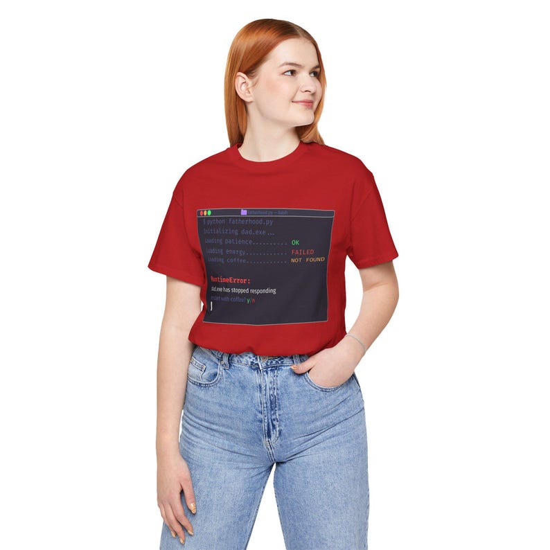 Dracula Theme Developer Dad T-Shirt - RuntimeError Funny Programmer Humor image 20