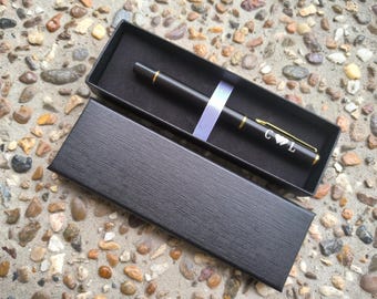 Engraved Metal Pen with Gift Box: Personalized Luxury Pen