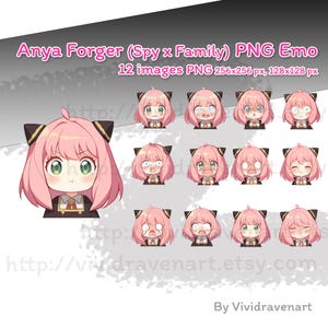 Emotes pour Anya Forger (Spy x Family)