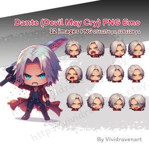 PNG-set Dante Devil May Cry Emotion
