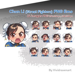 Chun li Emotes (combattant de rue) PNG