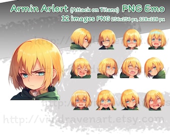 Armin Attack on Titans Emotes