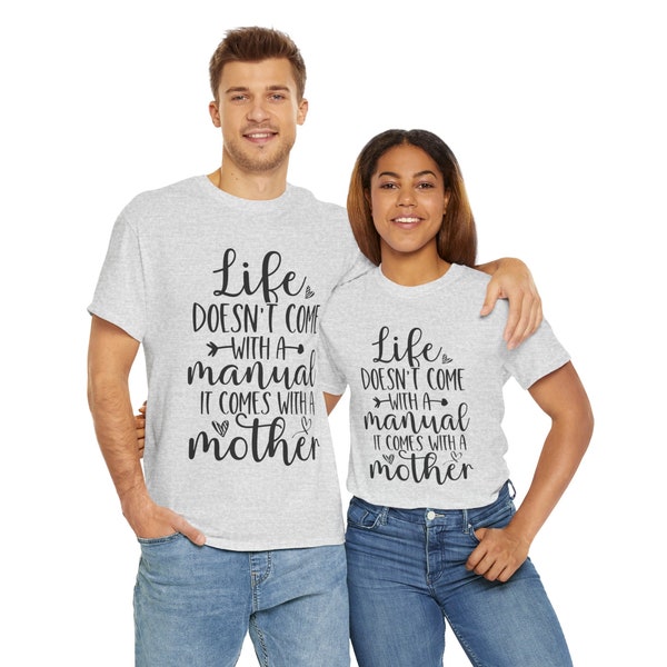 Muttertags Shirt, Mama T-Shirt, Mom Mommy Shirt, Tochter und Sohn Geschenk für Mütter, Überraschung für werdende Mutter