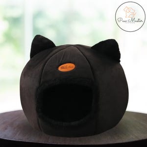 Warm Cat Cave Bed – Semi-Closed Pet Tent House