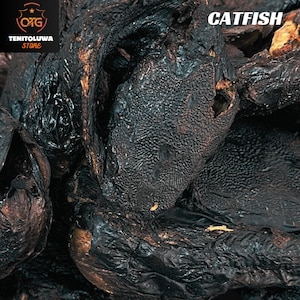 4pieces of SMOKED CATFISH- Nigerian Cat fish-efo riro fish- cat oven dry fish-Eja kika-catfish-big size
