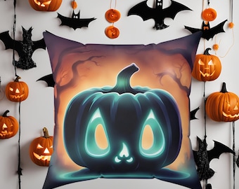 4 Pezzi Federe per Cuscini Di Halloween 40 X 40 Cm,Federa per Cuscino