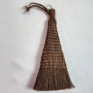 Beautiful Japanese Shuro Broom Brush, antique whisk, bonsai brush, hand broom