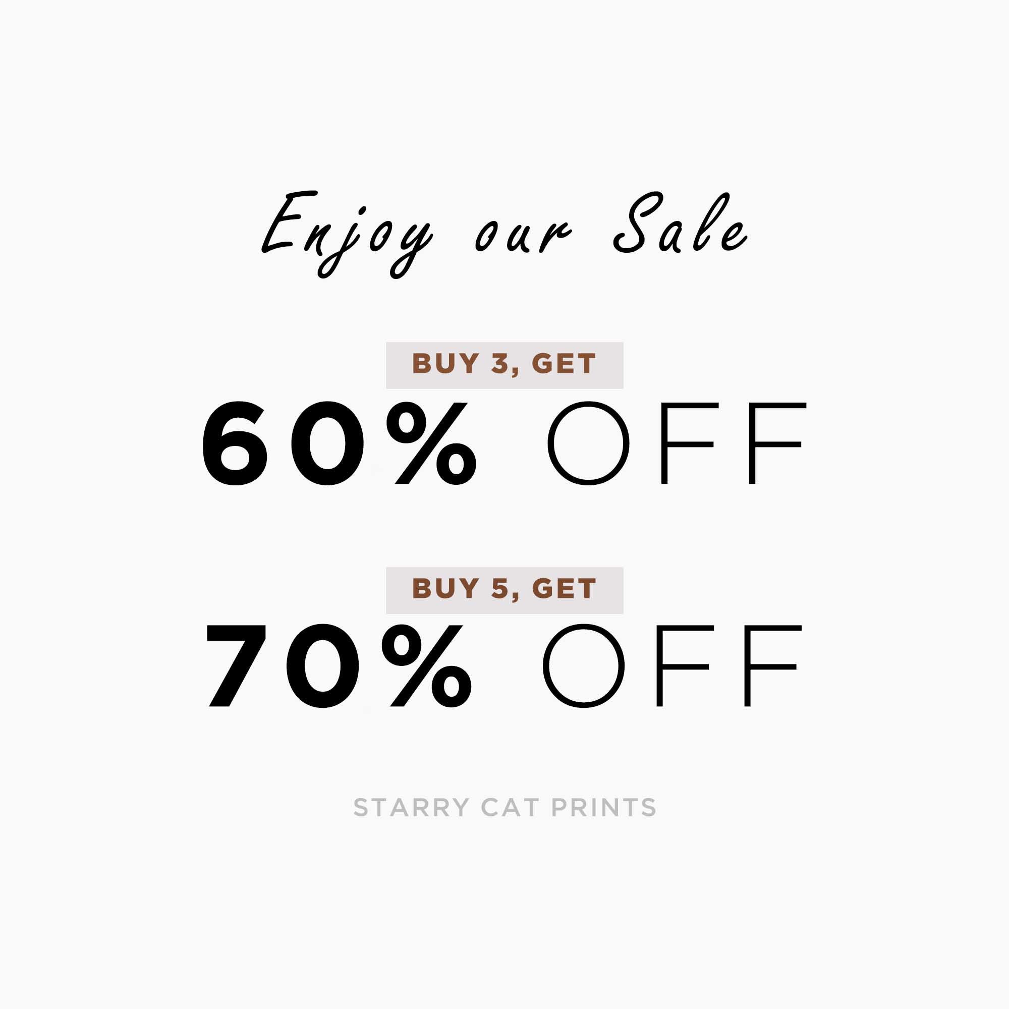 Halloween Wall Art, Cute Black Cat Halloween Witchy Print, Unique