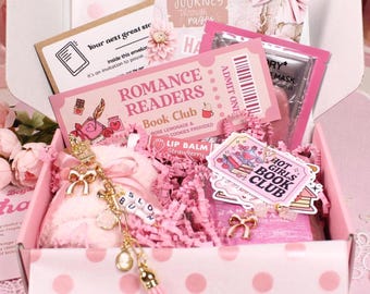 Blind Date with a Kindle Mystery Book Box Blind Date with a Book Kindle Bookish Bundles for Book Lovers Gift Box for Bookworm Book Gifts