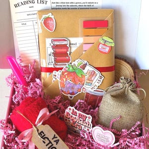 Blind Date with a Book Box – Surprise Mystery Book Gift, Book Lover Gift Box, Custom Dark Romance or Romcom for Her Boookworm Gift