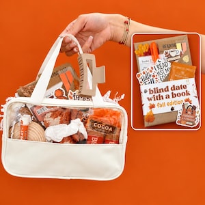 Blind Date With a Book, Book Lover Gift, Cozy Fall Book Box,  Autumn Surprise Book Gift for Readers, Mystery Book Date,  Reading Gifts