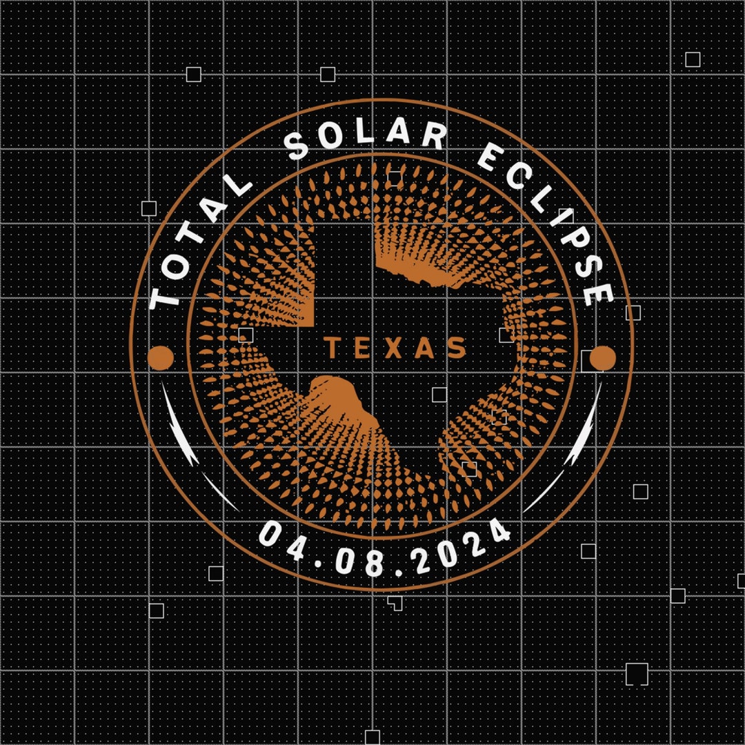 Buy Total Solar Eclipse Texas April 8th 2024 PNG, America Totality ...