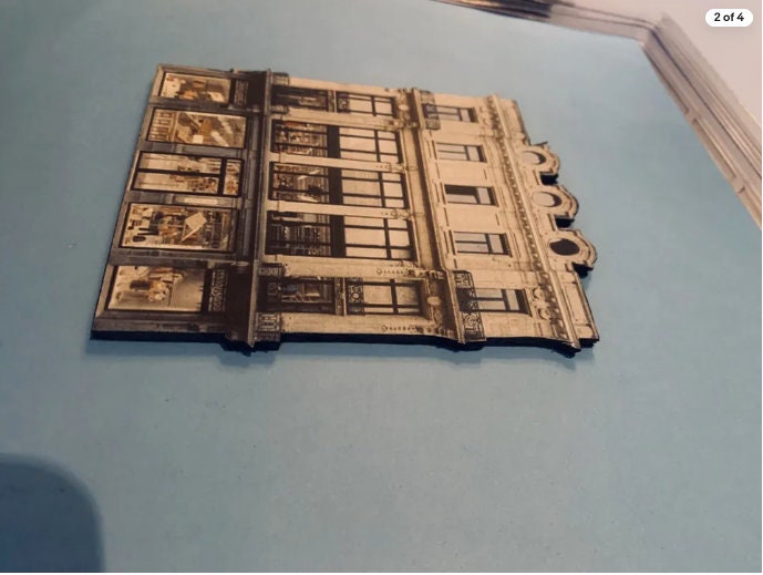 HO Model Railroad Building Flats Tiffanys Etsy