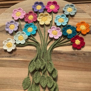 Crochet Flower Bookmark *New Colors*