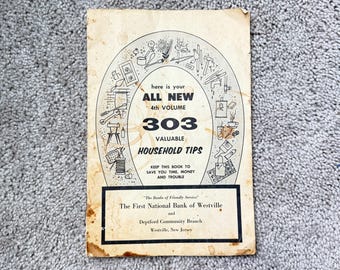 1958 Kolekcjonerskie porady domowe - First National Bank of Westville