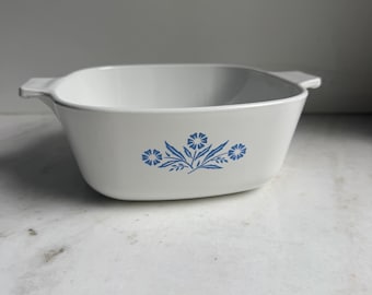 【CorningWare コーンフラワー キャセロール 3点セット】 3 Piece Cornflower Corning Ware Gift Set - Vintage 3 Quart