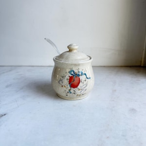 blaue Ribbon Goose Marmelade Zuckerdose