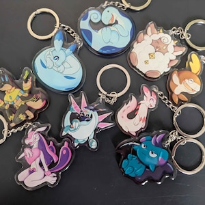 Small Palworld Acrylic Charms Keychain