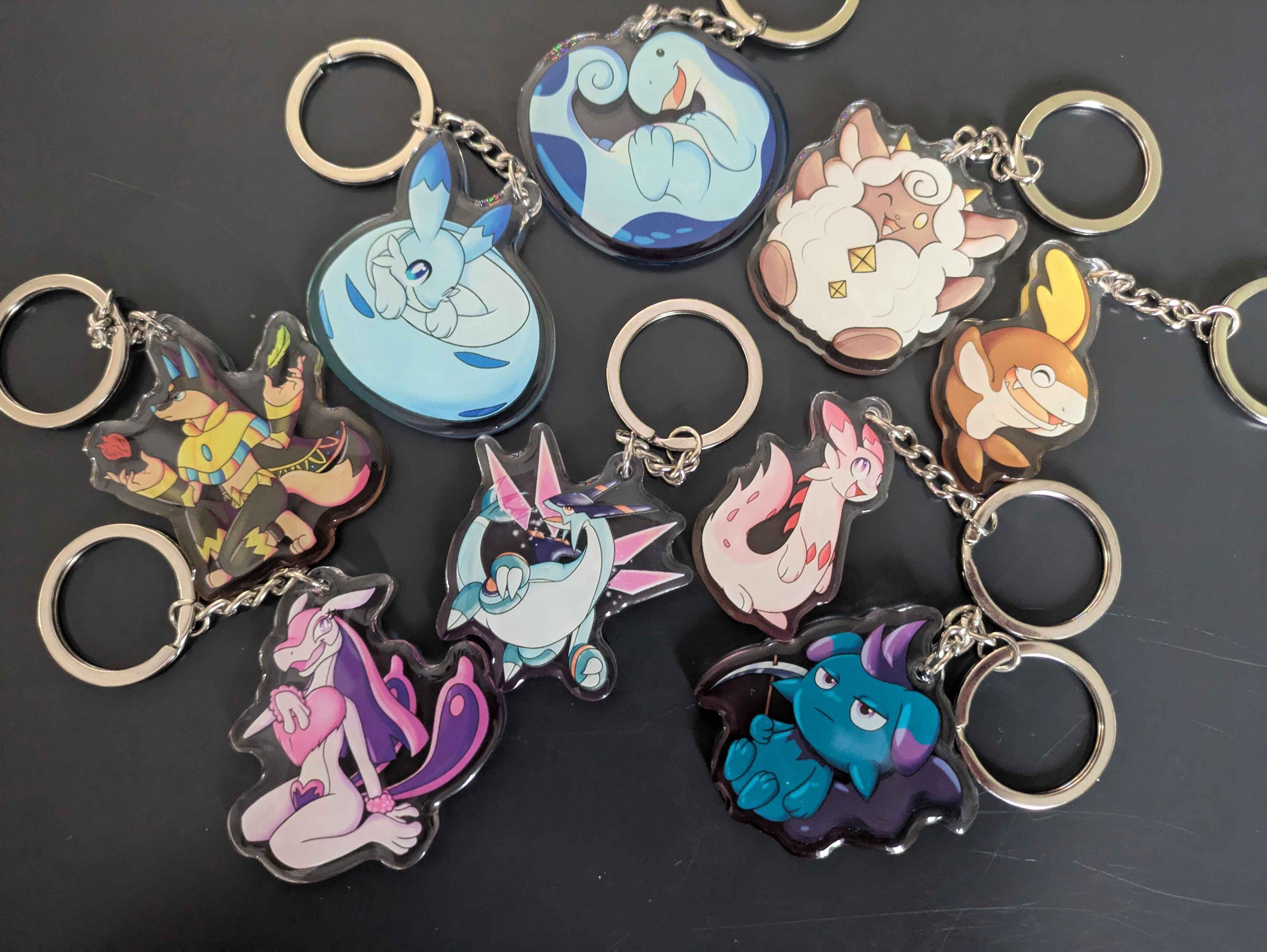 新品未開封 PLAVE PIXELWORLD KEYRING キーリング5set Small Palworld Acrylic Charms Keychain - Etsy