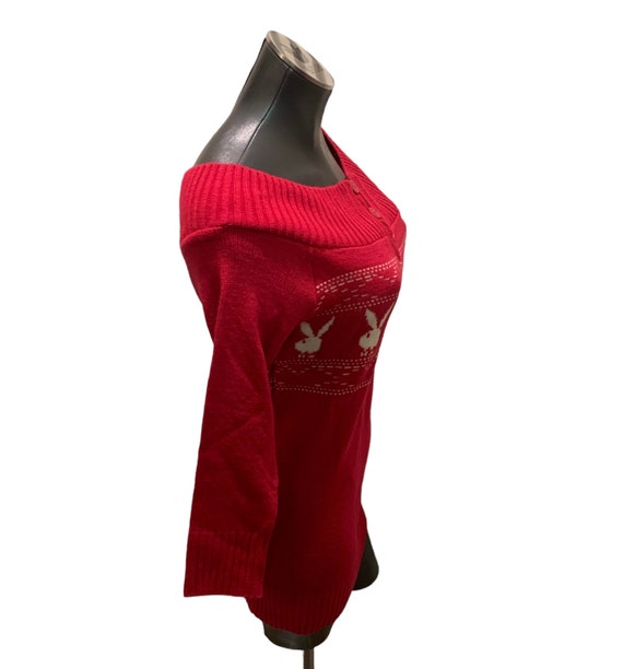 RARE PLAYBOY Dead Stock Vintage Sweater Dress Pin… - image 4