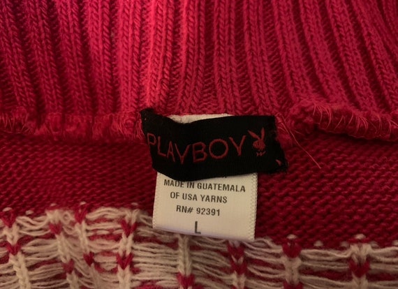 RARE PLAYBOY Dead Stock Vintage Sweater Dress Pin… - image 8