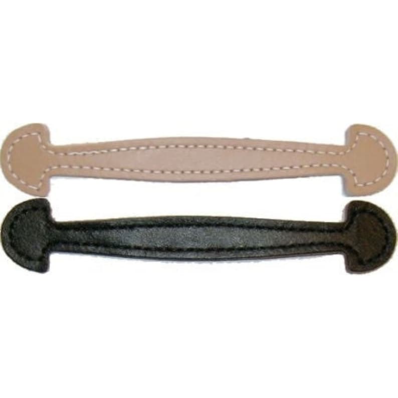 Shovel Head Leather Steamer Trunk Handle – Flared Ends With Slightly ...
