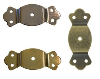 Trunk Handle Loop - No Pin for Slotted Trunk Handles - Brass, Antique Brass, Nickel Sold Each