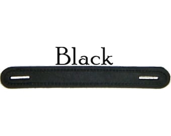 Leather Trunk Handle Slotted Round Ends 8.75 inches Vintage Steamer Trunk Restoration Black Burgundy Chestnut Natural Sold Each